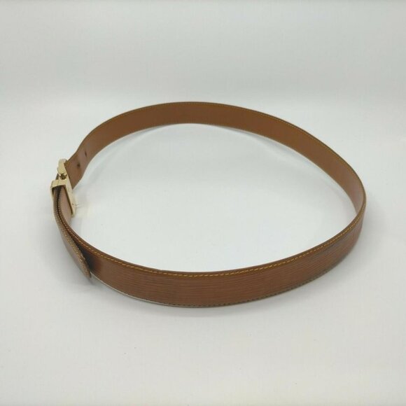 Louis Vuitton 110/44 Brown x Gold Epi Leather Cein
